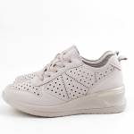 SERGIO LEONE SP-115 szare sneakersy półbuty damskie wl26