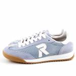 RIEKER W4000-12 błękitne półbuty damskiewl26