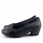 WALDLAUFER 670511 209 001 czarne czółenkadamskie TĘGOŚĆ K wl26