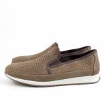 RIEKER 11955-64 beżowe półbuty męskie wl26