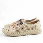 RIXA SHOES 58C3583 beżowe półbuty damskie wl26