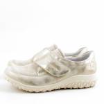 RIEKER 59552-62 złote półbuty damskie TĘGOŚĆ H wl26