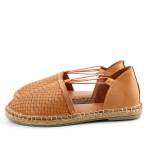 RAVINI 0171 brązowe sandały damskie wl26