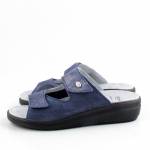 SCHOLL ANTONIA ELASTIC MED MF00231007 granatowe klapki damskie wl26 tęgość