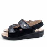 SCHOLL ANTONIA ELASTIC MED MF009241004 czarne klapki damskie wl26 tęgość