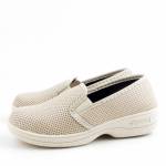 BIOUP P529 FERNDER BEIGE beżowe półbuty damskie TĘGOŚĆ wl26