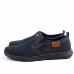 RIEKER 10452-14 granatowe półbuty męskie wl26