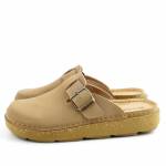 INBLU ED000024 piaskowe klapki damskie wl26