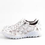 WALDLAUFER H89001 248 060 białe beżowe sneakersy damskie TĘGOŚĆ H