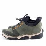 RIEKER 45963-54 zielone sneakersy damskie jz26