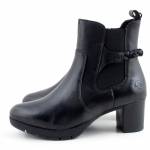 RIEKER 77651-00 czarne botki damskie jz26