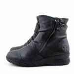 RIEKER L4864-00 czarne botki damskie jz26