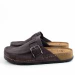 SCHOLL BORA MOCCASIN MAN MED MF007684015 szare pantofle męskie jz26