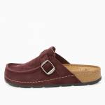 SCHOLL BORA MOCCASIN MED MF317151014 wiśniowe pantofle damskie jz26