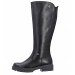 RIEKER 75850-00 TEX tęgość H czarne kozaki damskie jz26