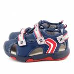 GEOX B620FB C0735 MULTY NAVY/RED SANDAŁY *KP*